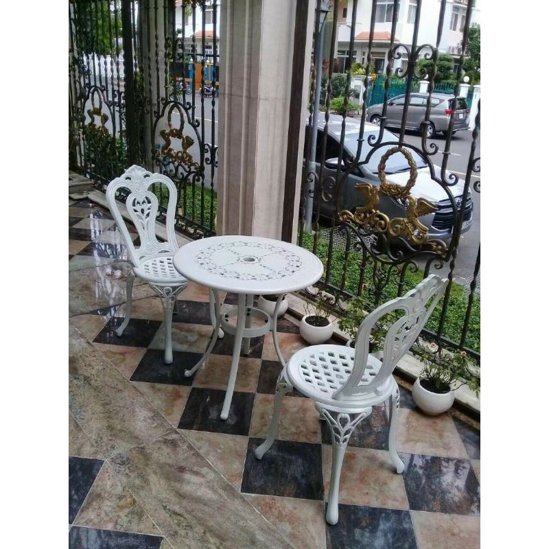 Bàn  ghế nhôm đúc sân vườn cao cấp