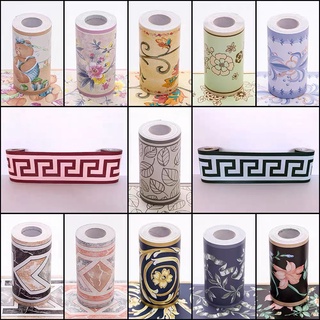 Cuộn 10m giấy dán viền tường đa năng, Len dán tường AK002