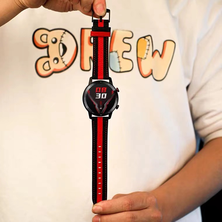 Phù Hợp Dây Đeo Bằng Da Thật 22mm Cho gt4 46mm / gt3 46mm / gt2 46mm / gt3 / 2 pro / watch3 / 4 pro / gt