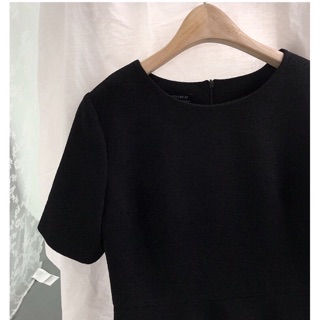 Đầm Dress Nữ Ulzzang đen ( Ảnh thật)