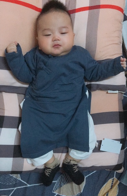 Body áo dài cho bé