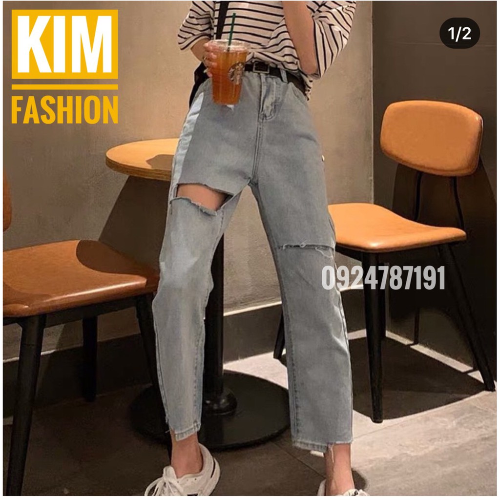 Quần baggy bigsize kimfashion, quần ulzzang form rộng bigsize BGD49-81 tuừ 60-90kg