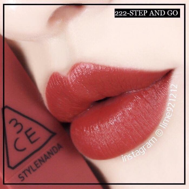 Son 3CE Matte Lip Color 220 221 222 226 227 228