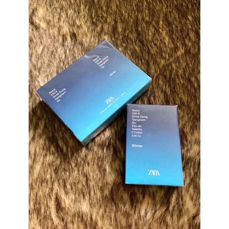 Set Nước hoa ZARA SEOUL 532-8 VÀ SEOUL 532-8 ƯINTER 100ml | BigBuy360 - bigbuy360.vn