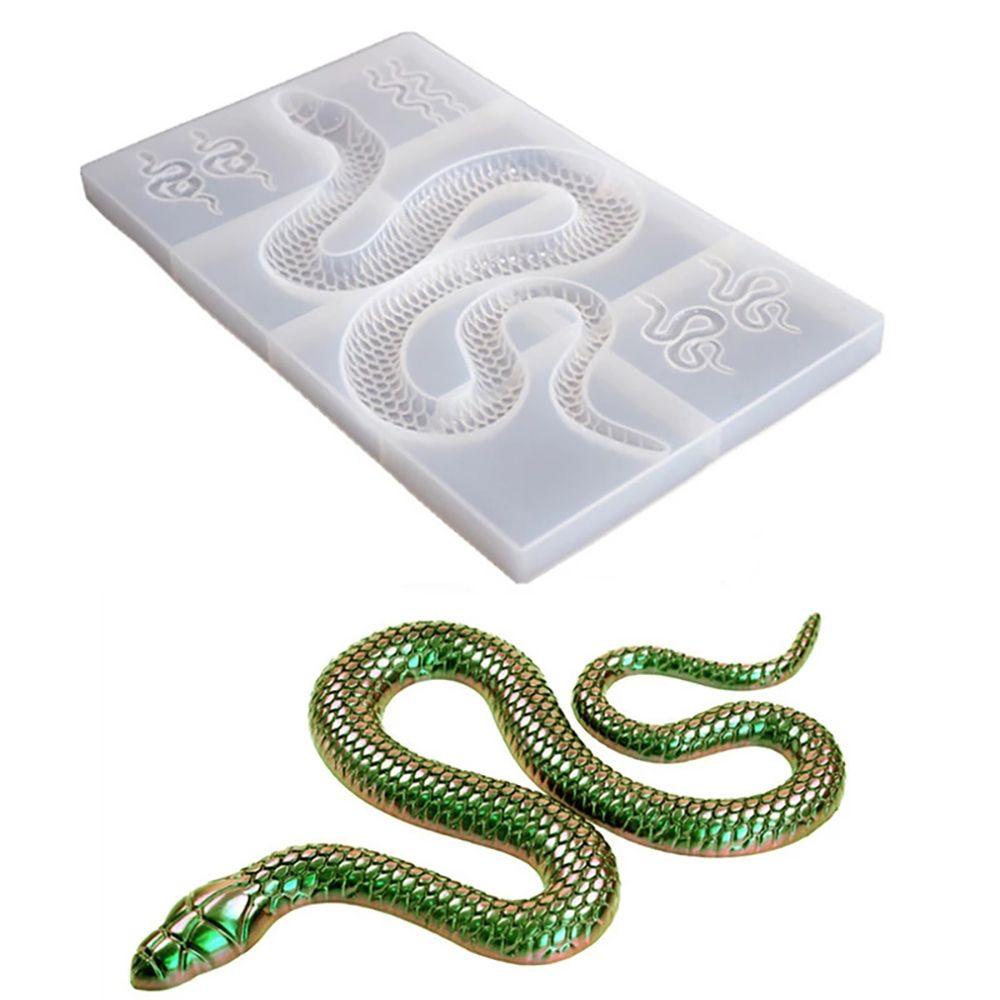 Khuôn Silicone Làm Bánh Hình Rắn Hổ Mang Độc Đáo