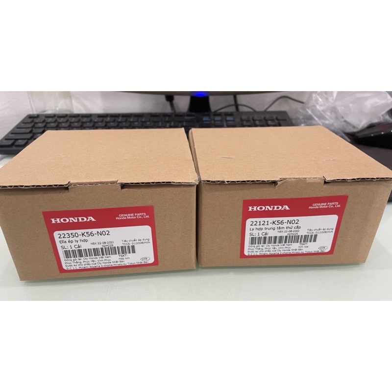 Ly hợp trung tâm thứ cấp Đĩa ép ly hợp bàn ép côn trước winner x winner v1 honda