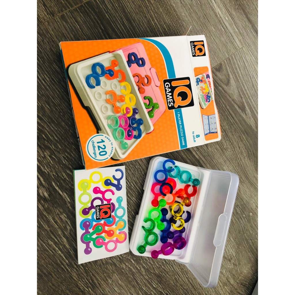 Bộ trò chơi IQ game Thử thách IQ 120 thử thách cho bé từ 8 tuổi mã 207 toygarden