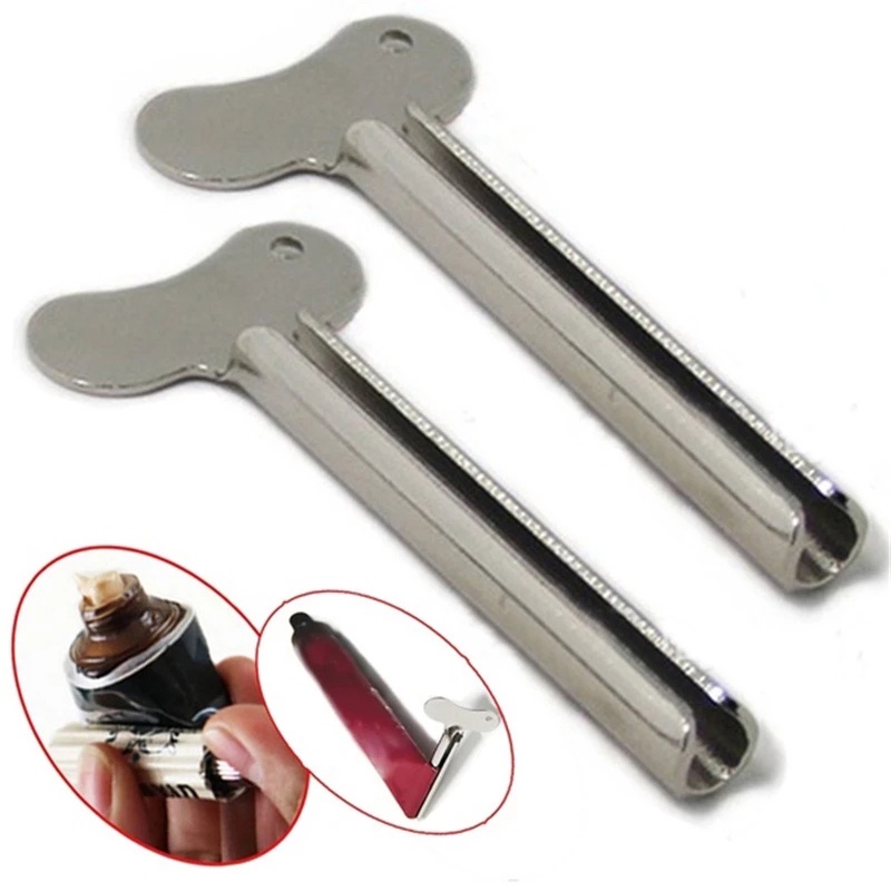 Dụng cụ nặn tuýp kem đánh răng bằng thép không gỉ đa năng