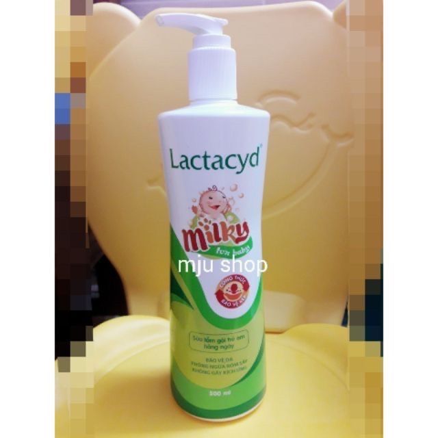 Sữa tắm Lactacyd Milky 500ml