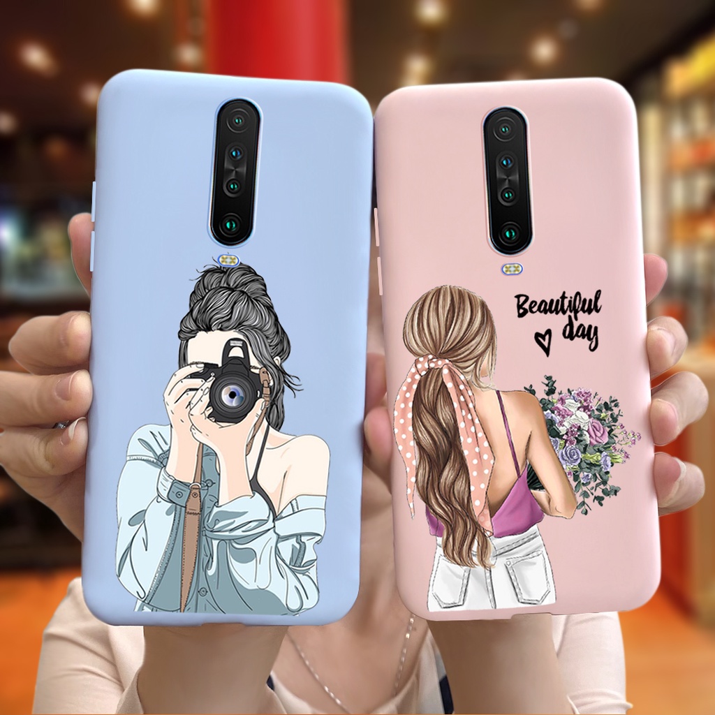 Ốp Điện Thoại TPU Silicon Mềm Họa Tiết Đa Dạng Xinh Xắn Cho Xiaomi Poco X2 / Redmi K30 K 30 5g