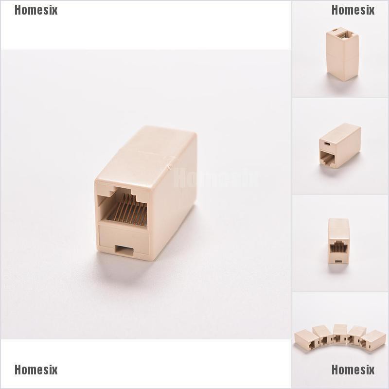 1 Đầu Nối Cáp Mạng RJ45 Cat5 8P8C Cat6 F / F FWB Chất Lượng Cao