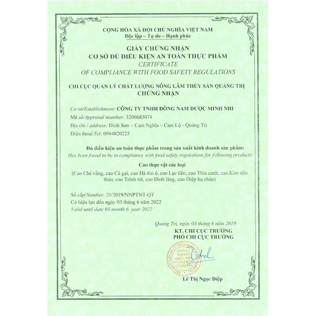 Cao dây thìa canh Minh Nhi lọ 100g (có chứng nhận ATVSTP)