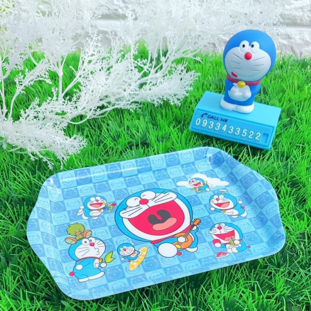 Dĩa hình chữ nhật Doremon Doraemon