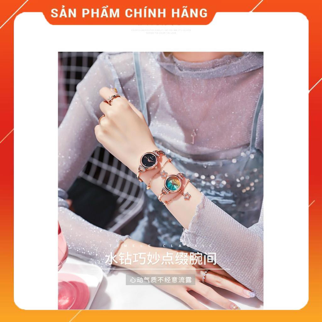 Hàng Cao Cấp -  Đồng hồ nữ Kimio K6400 kèm lắc tay siêu xinh- Hàng Nhật chính hãng🎌🎌🎌 - lỗi 1 đổi 1