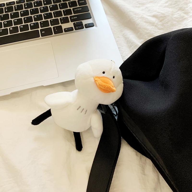 Móc Khóa Thú Nhồi Bông Hình Vịt Con Đáng Yêu