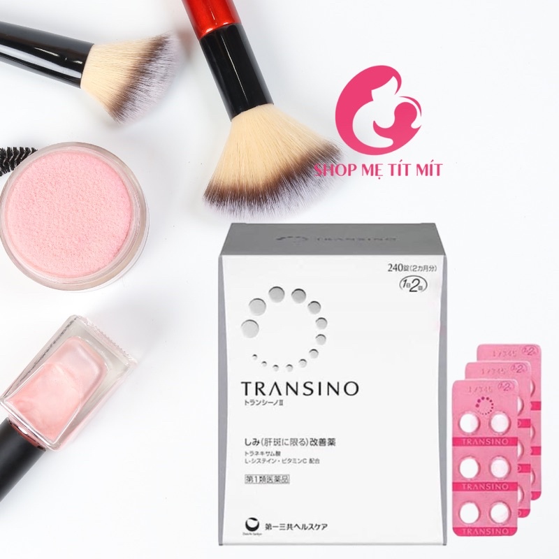 Viên uống sáng da giảm nám Transino 240 viên 120 viên Nhật