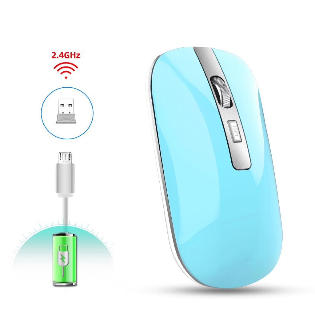 Chuột Máy Tính Không Dây Ykv M30 2.4g 500 Mah