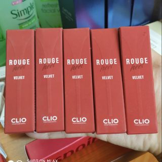 (Aut) Son thỏi lì Clio Rouge Heel Velvet