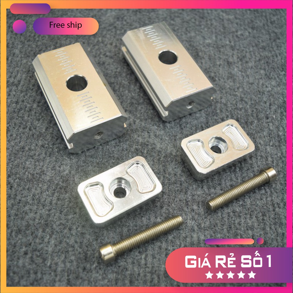 Bát tăng sên xe SATRIA, RAIDER 150cc nhôm nguyên khối CNC