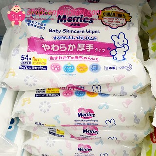Khăn ướt Merries Nhật - 54 tờ