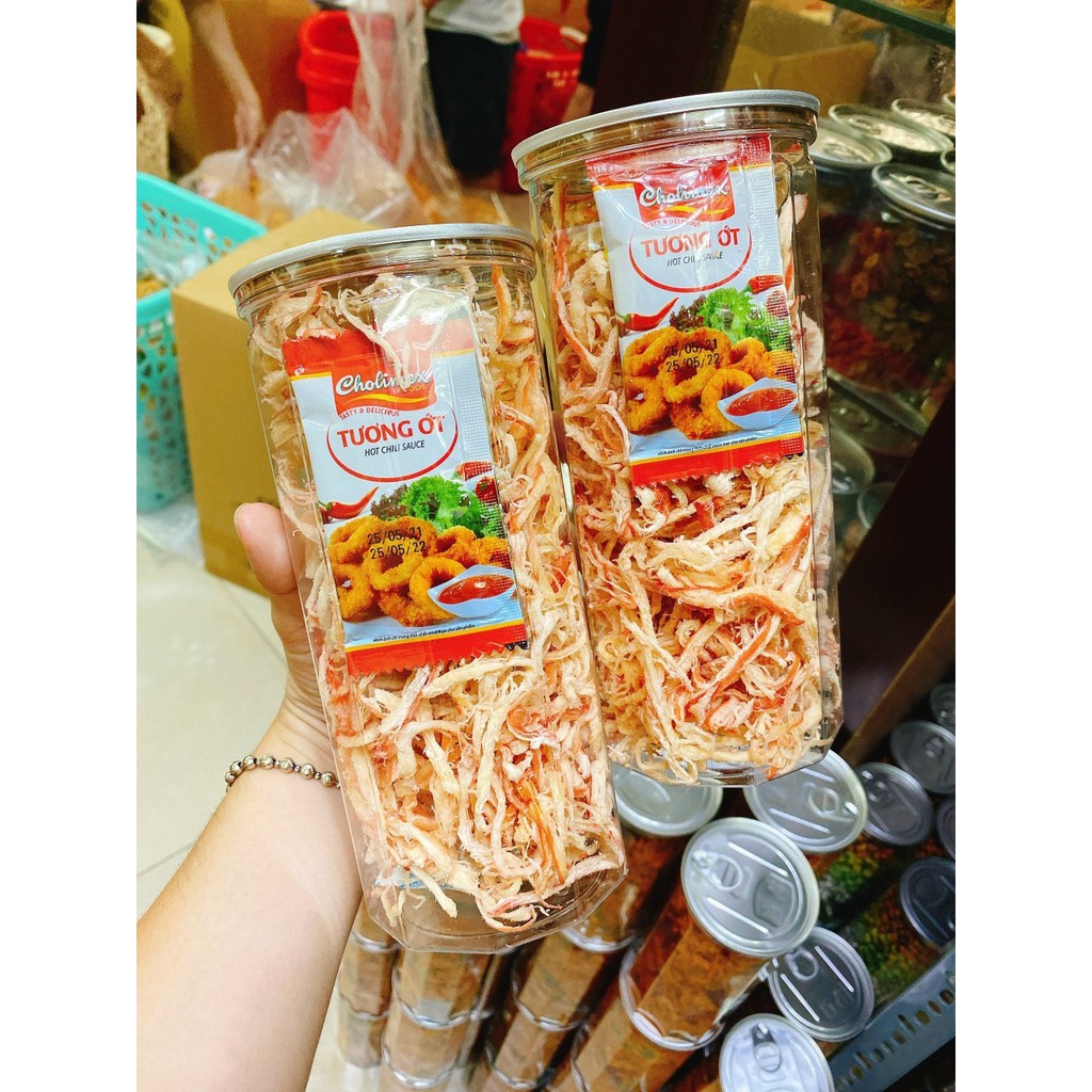 Mực Khô Xé Sợi Hấp Nước Dừa Ngon Hảo Hạng (Hộp 250g) Khô Mực Xé Sợi Đặc Sản Nha Trang - Đồ ăn vặt - Bếp mẹ Moon | BigBuy360 - bigbuy360.vn