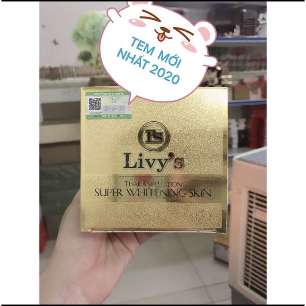 [Mã COS1901 hoàn 8% xu đơn 250K] ( hình chụp thật) kem body Livy’s chính hãng thái lan 250g