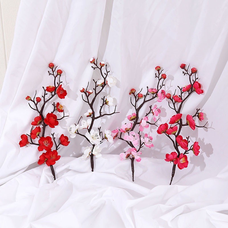 Cành hoa giả dùng decor trang trí hàng oder