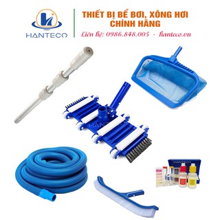 Bộ vệ sinh 6 món cho bể bơi, hồ bơi