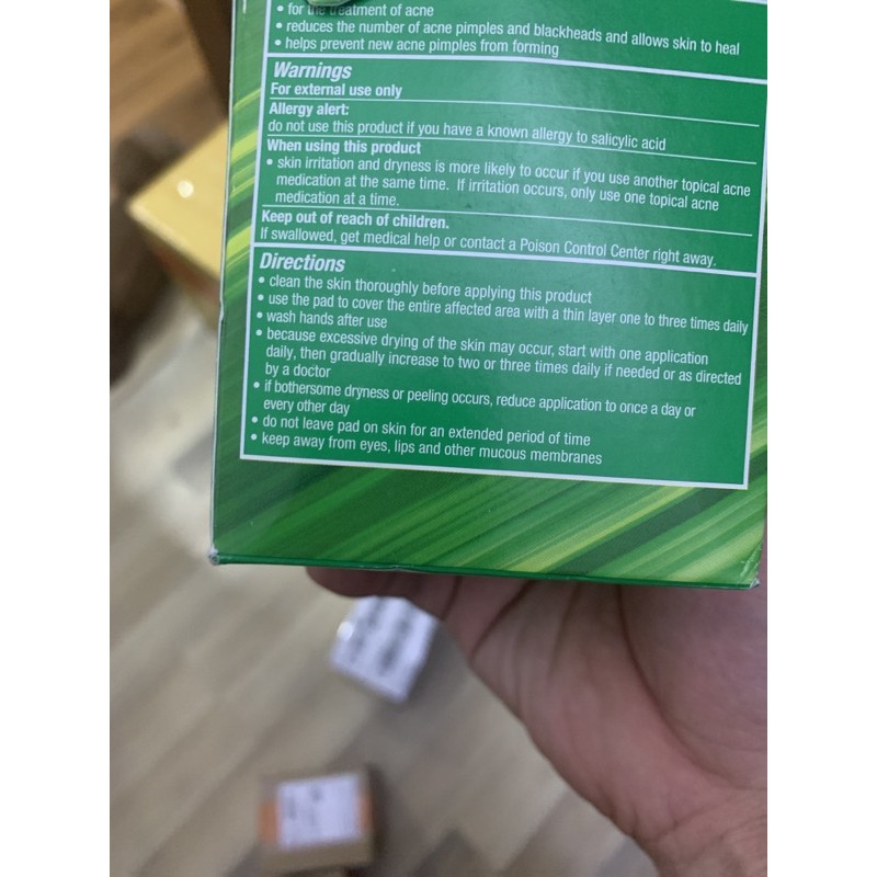 BÔNG TẨM MỤN STRIDEX MAXIMUM STRENGTH 90 MIẾNG CHÍNH HÃNG - 5361