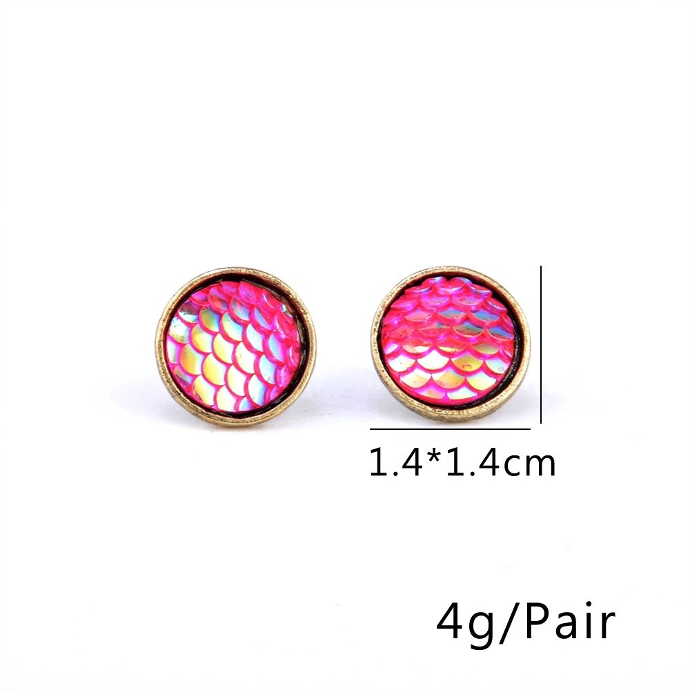 Hoa tai đính đá dạng vòng thời trang dành cho nữ