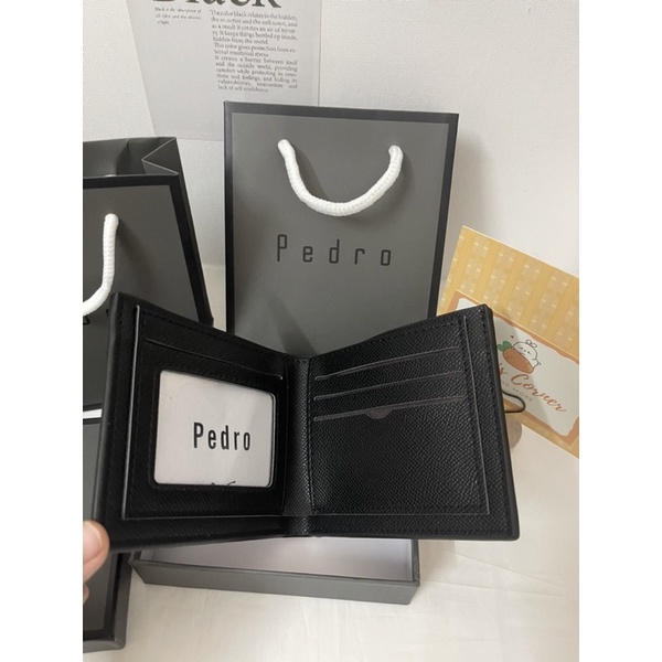 Ví nam pedro nhiều ngăn, có ngăn khoá kéo