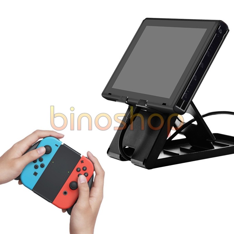Đế Dựng Nintendo Switch, Giá đỡ 4 nấc chỉnh độ cao cho Nintendo Switch - Đen | BigBuy360 - bigbuy360.vn