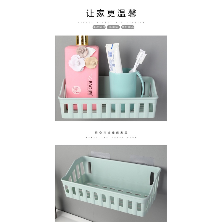 Giá treo tường Đựng Vật Dụng Tiện Lợi Cho Nhà Tắm