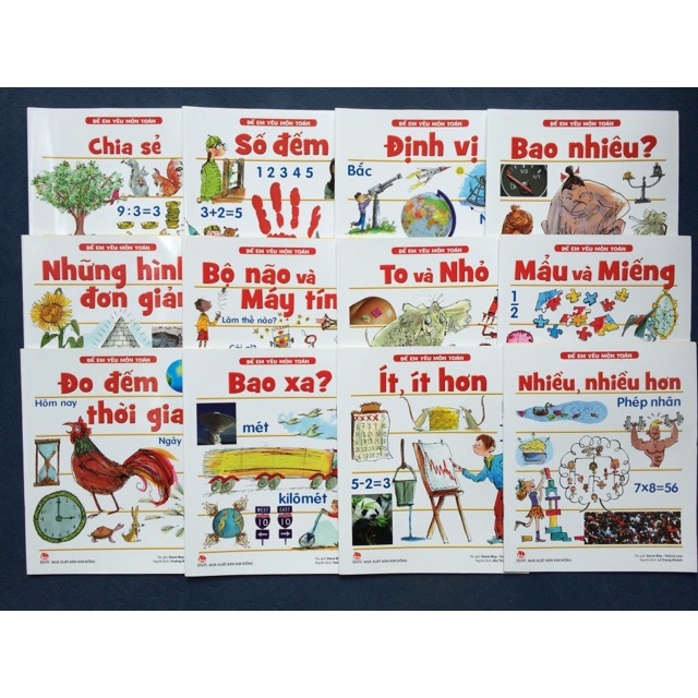 Bộ sách Để em yêu môn toán | BigBuy360 - bigbuy360.vn