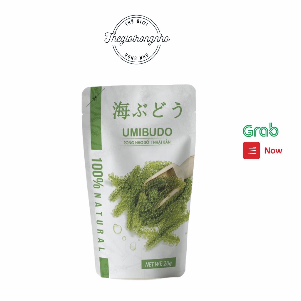 Rong Nho Tách Nước Greenfood, Sabudo, Khánh Hoà, Umibudo - Giàu Dinh Dưỡng cho sức khỏe