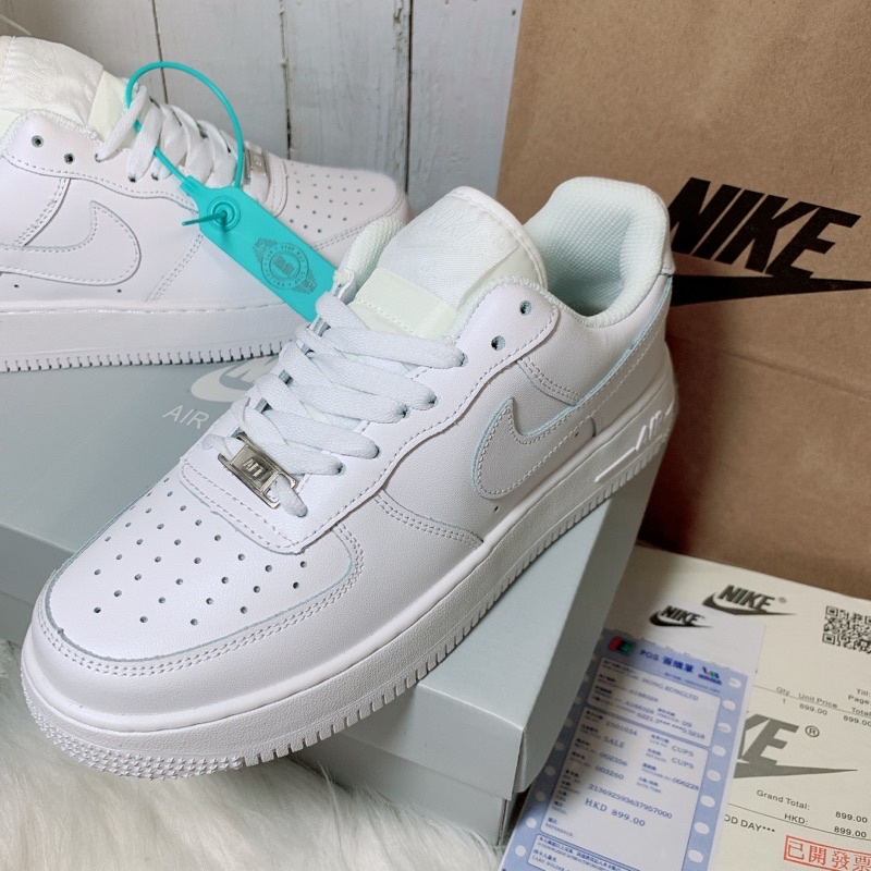 Giày thể thao sneaker trắng Full à1 nam nữ da đẹp hộp xịn 684