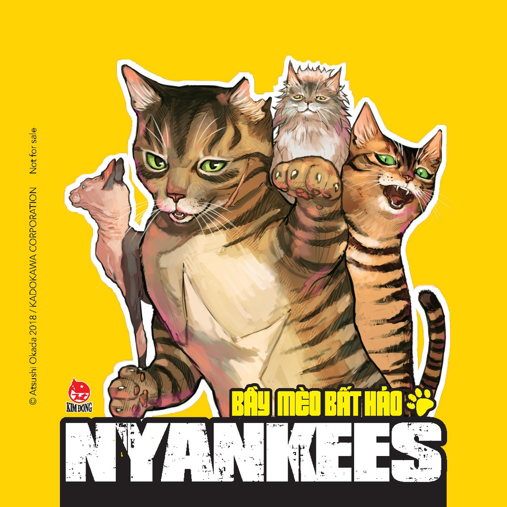 Truyện tranh - Nyankees - Bầy mèo bất hảo ( Tập 1 2 ...) Nxb Kim Đồng