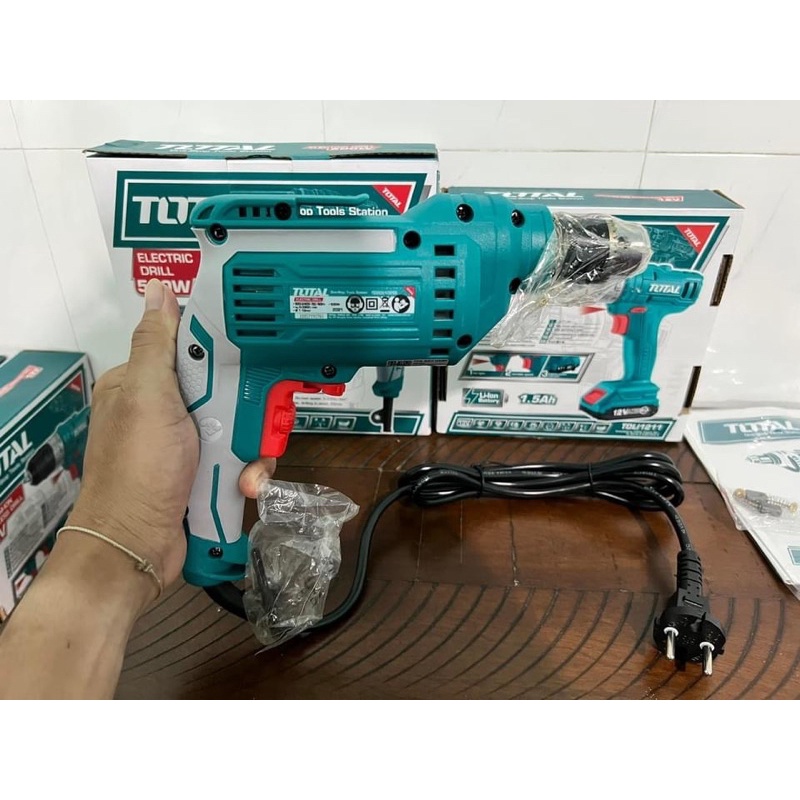 TOTAL Máy khoan điện  500W TD2051026E