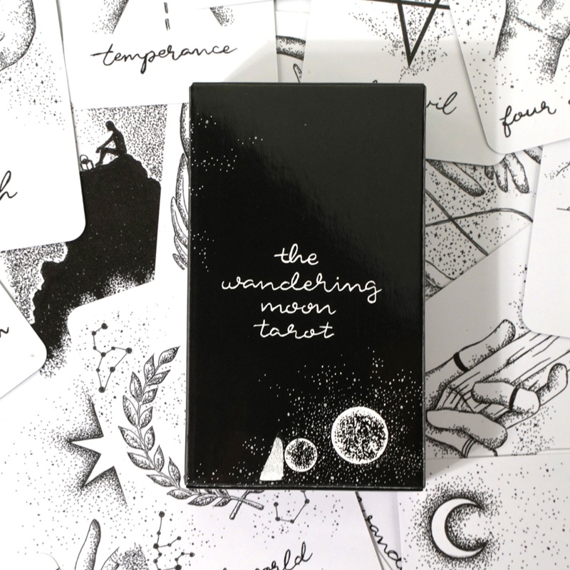 Bộ Thẻ Bài Tarot In Chữ Tiếng Anh Vui Nhộn Cho Gia Đình