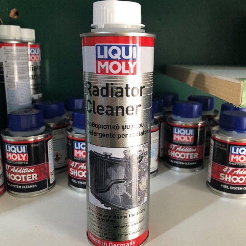 Dung Dịch Vệ Sinh Két Nước, Súc Két Nước 300ml Liqui Moly Radiator  1804 Làm tan các cặn bẩn vôi, dầu mỡ bên trong két.