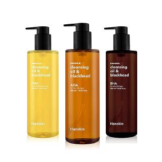 [Hàng mới về] Dầu tẩy trang và loại bỏ mụn đầu đen Hanskin 300ml