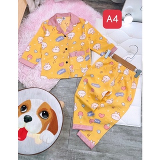 bộ pizama lụa mango 9-21kg
