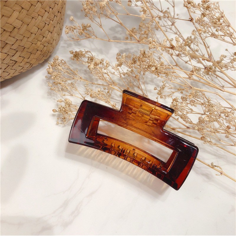 Kẹp tóc càng cua trong suốt thời trang KT14