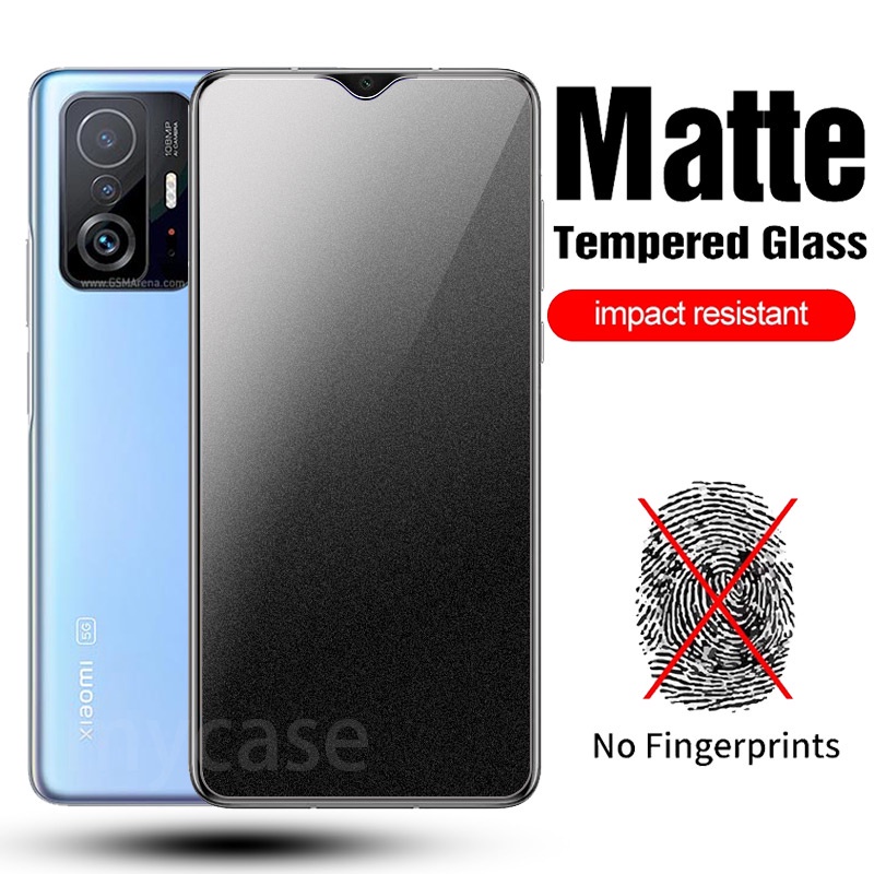 Kính Cường Lực Nhám Chống Dấu Vân Tay Cho Xiaomi Mi 13 12T 12 11T 10T 9T 11 Lite 9 Pro 4G 5G 2023