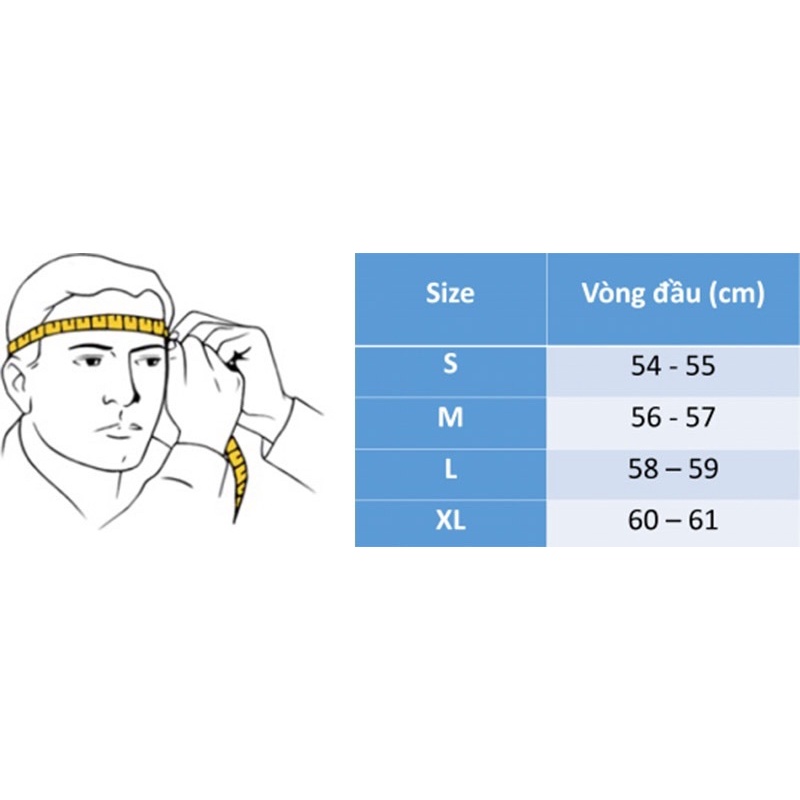 Nón Kyt 3/4 chính hãng