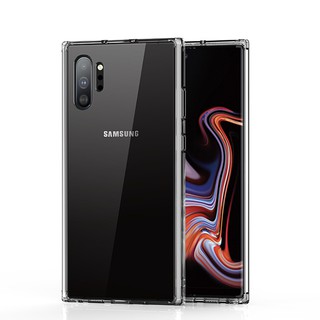 Ốp lưng chống sốc cho Samsung Galaxy Note 10 Plus trong suốt siêu mỏng hiệu Likgus Crashproof - Hàng chính hãng