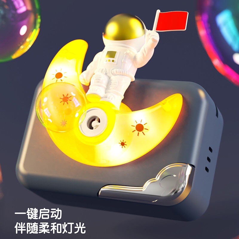 Đồ chơi thổi bong bóng tự động hình máy ảnh