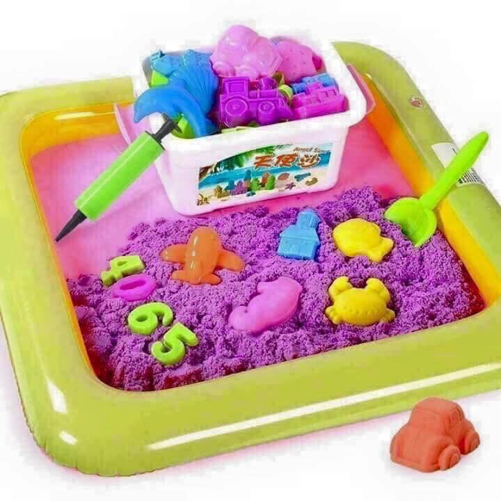 Phao Chơi Cát Động Lực Cát Tạo Hình Cát Nặn 60x45 cm