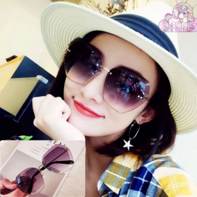 [HOT]AMA KÍNH MÁT RETRO GLITTER VIOLET THỜI THƯỢNG A003 | BigBuy360 - bigbuy360.vn