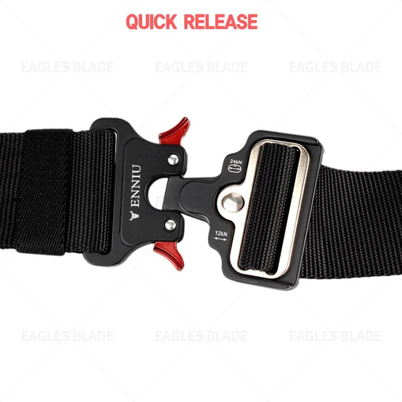 Thắt Lưng Chiến Thuật Eagllage 5CM Màu Đen